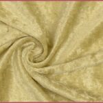 Nervøs velour i champagne