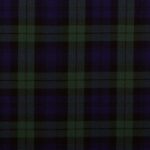 Tartan tern - grøn/blå