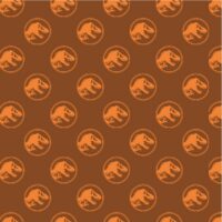 Poplin med Jurassic Park - rust