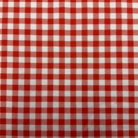 Jersey med røde tern - 1cm