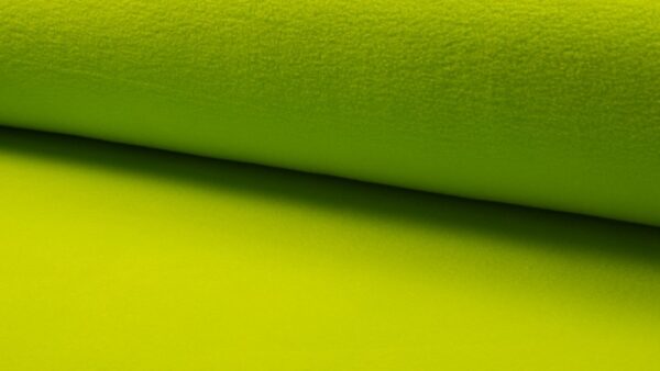 Fleece i Lime grøn