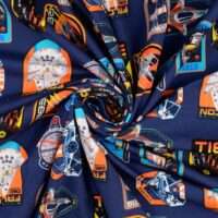 Jersey print med Star Wars emblemer