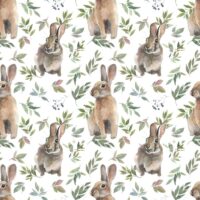 Jersey print med harer