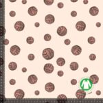 Jersey print med vintage bolde