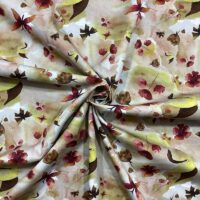 Poplin med Blomster mix 4