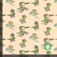 Jersey print med cool dino