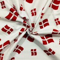 Poplin med Flag