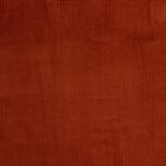 Bredriflet fløjl - Terracotta