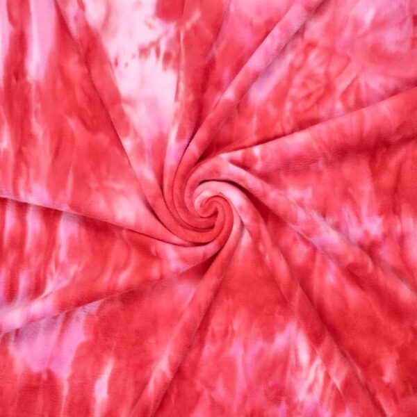 Jogging (Minky) Tie dye - Pink