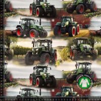 Jersey print med traktor på marken 2