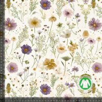 Jerseyprint creamy dandelion