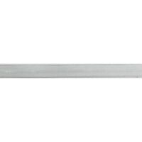 Elastik med silikone - 10 mm - Hvid