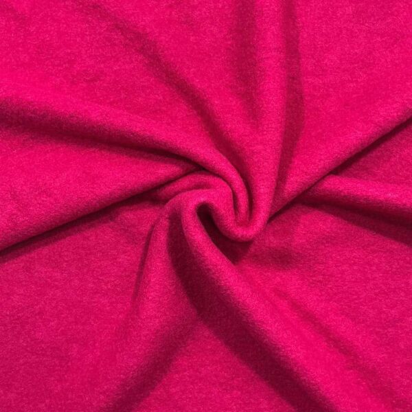 Italiensk uld filt - Fuchsia