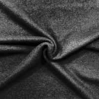 Italiensk uld filt - Mørk grå meleret