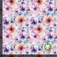 Jerseyprint pastel watercolor splash