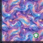 Jersey print med funklende splash