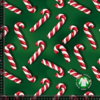 Jersey print med julestokke