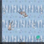 Jersey print med Frozen - blå