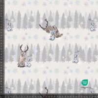 Jersey print med Frozen - hvid