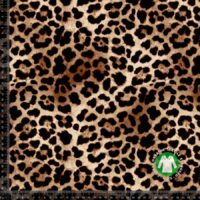 Jersey print med leopard print