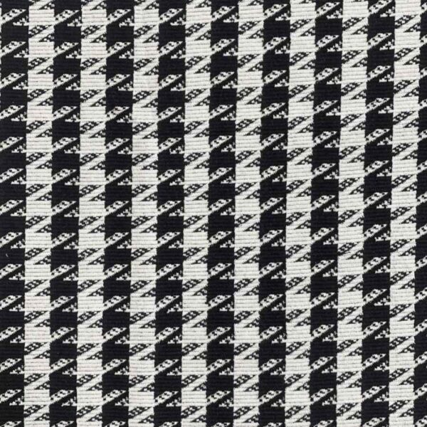 Jacquard - Sort og Hvid