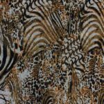 Mesh med Dyreprint - Brun 2