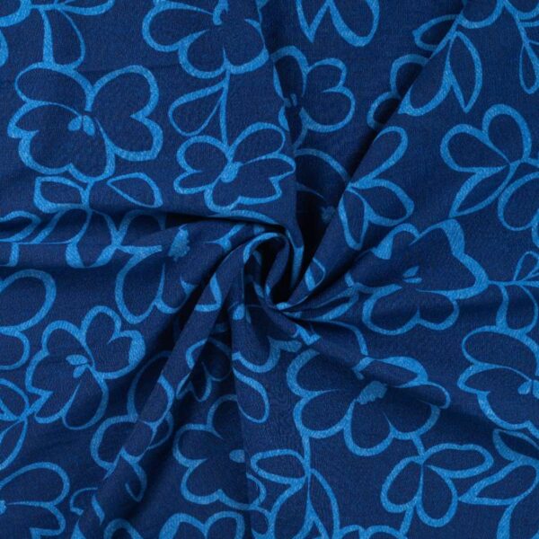 Viscose Nylon Air Flow Print