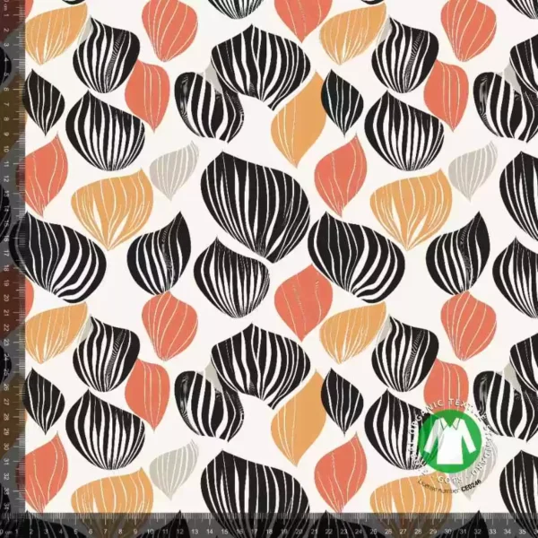 Jersey print abstrakt frø