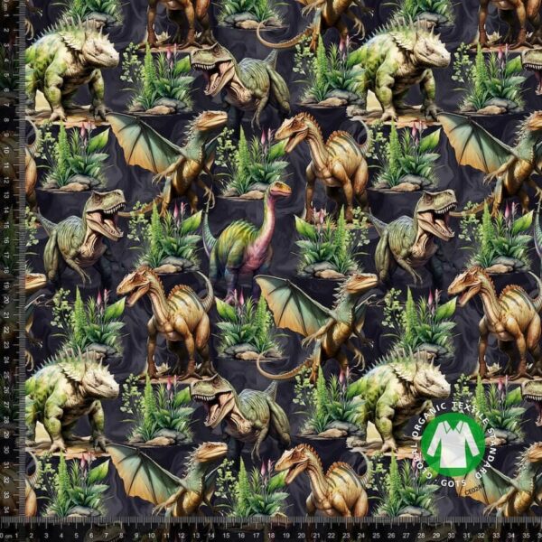 Jersey print farlige dinosaurer