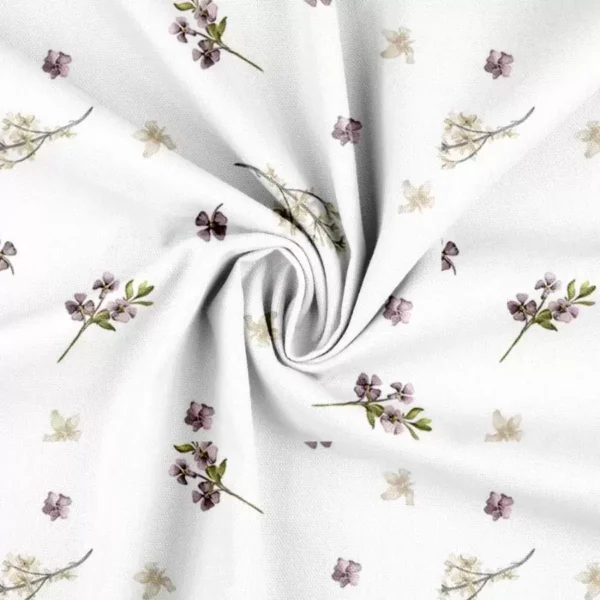 canvas med blomster