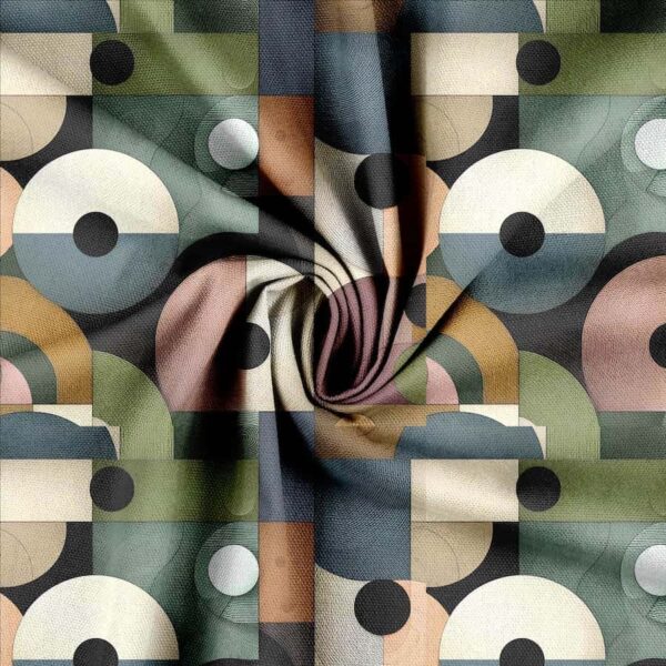 Canvas digitalprint cirkler