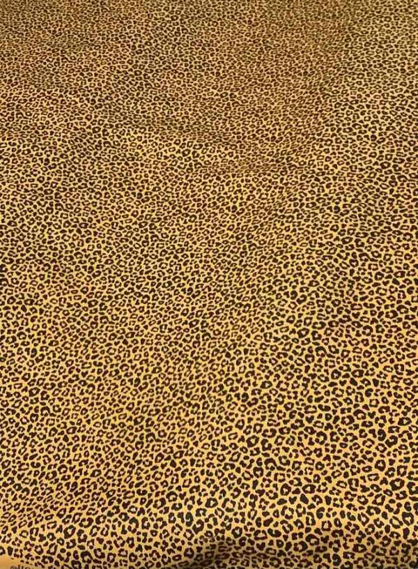Poplin - Leopard - Ochre