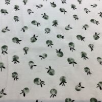 Jersey print - Æbler - Grønne