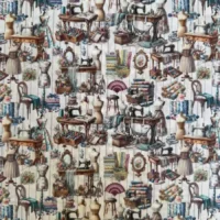 Patchwork stof - Syværelse