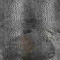 Folie med slangeskin - Sølv