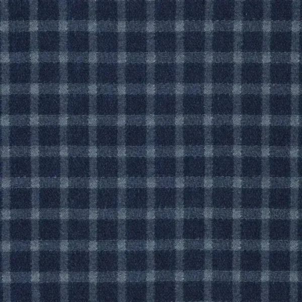 Denim Jacquard med tern - mørk