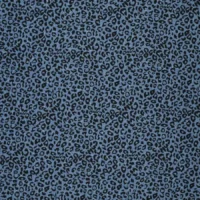 Denim Jacquard leopard - lys