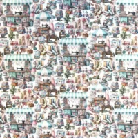 Patchwork stof - Sy marked