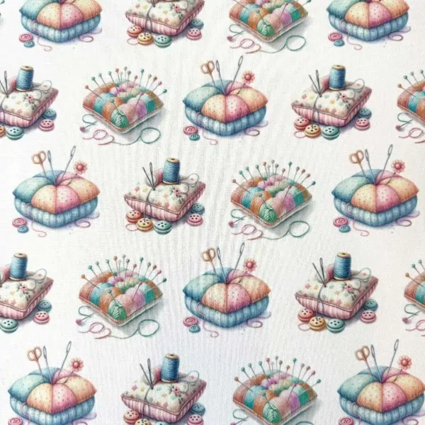 Canvas med print - Nålepude