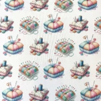 Patchwork stof - Nålepude