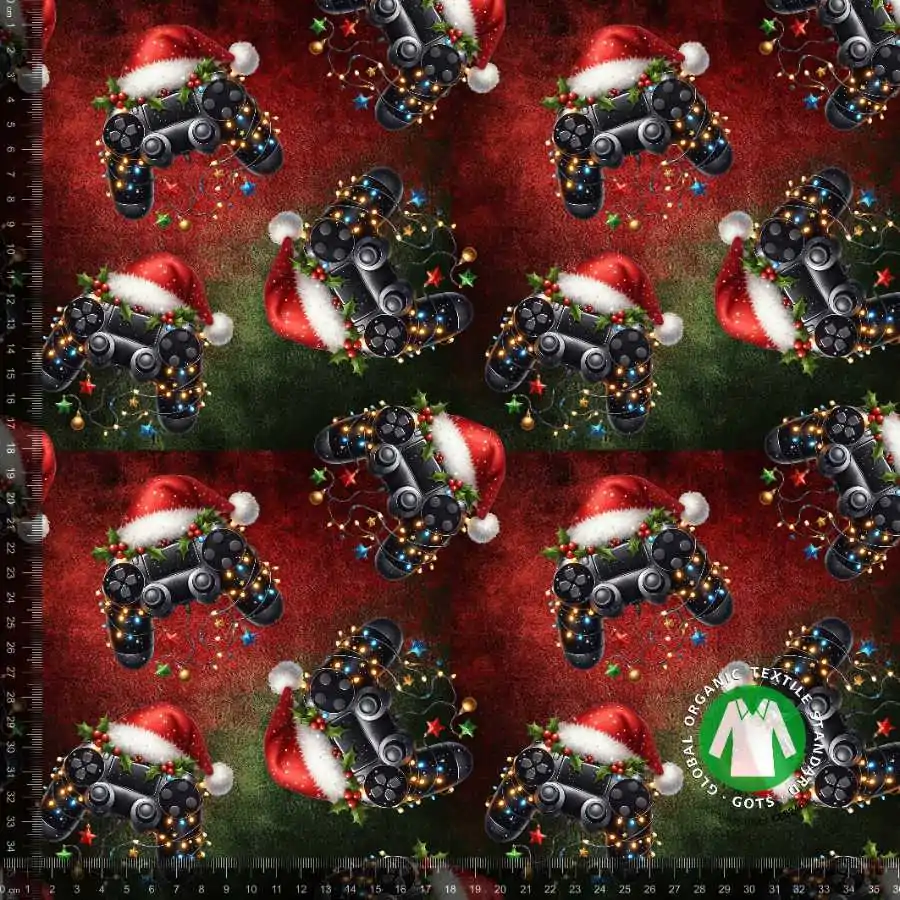 Jersey print med jule controllere