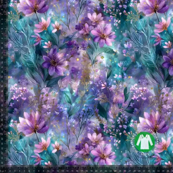 Jersey Print - Crystal garden