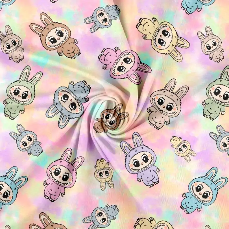 Jersey print med Labubu 4 - Billede 2