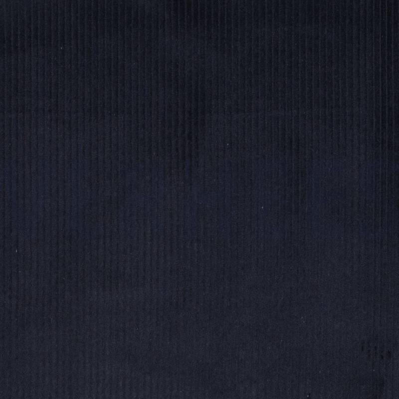 Bredriflet fløjl - Mørk Marine