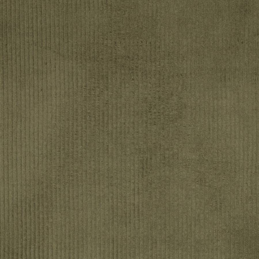 Bredriflet fløjl - Khaki