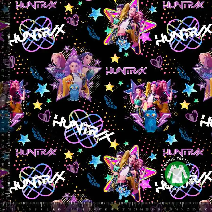 Jersey print med K-POP -sort