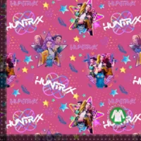 Jersey print med K-POP -pink