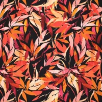 Heavy Satin Stretch - Blade røde