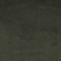 Bredriflet fløjl - Mørk army