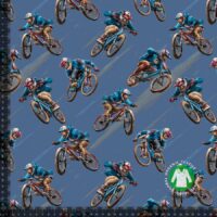 Jersey print med BMX tema
